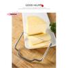 M-1PC Butter Wire Slicer Steel Handheld Butter Cutter Cheese Gadget Wire Kitchen Cutting Supplies Cheese Cutter But