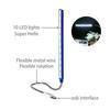 2 Stück Flexible 10/28 LEDs USB Nachtlicht Helles Buchlicht Super USB Lese-Schreibtischlampe für Powerbank Camping PC Laptops Buch Nachtbeleuchtung