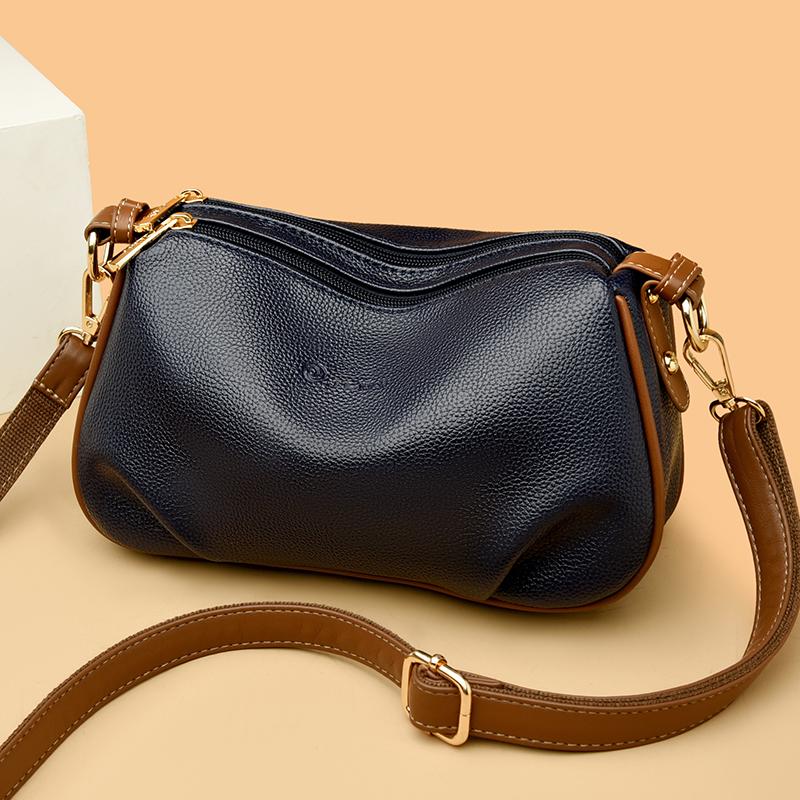 Luxury High Quality Women Messenger Bag Famous Designer Lady Shoulder Bags Fashionable Pu Leather Trendy Crossbody Bolsas Sac A
