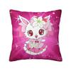 Custom Nordic Sanrio Jewelpet Anime Cushion Cover for Sofa Polyester Cartoon Kawaii Pillow Case Living Room Decoration