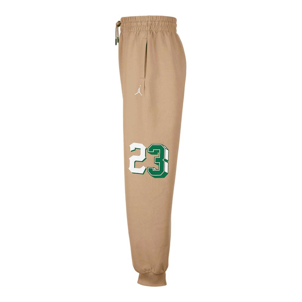 Jordan Youth  Knit Sweatpants 23Air Flight Series Comfortable Soft Skin-Friendly Versatile Retro Kids bottoms Khaki II0270-255