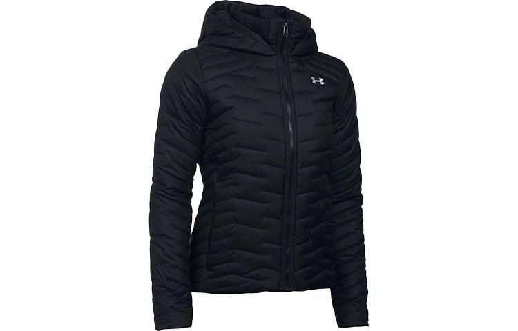 Under Armour Puffer Jacket Coat Women s Black 1280892-001 XS