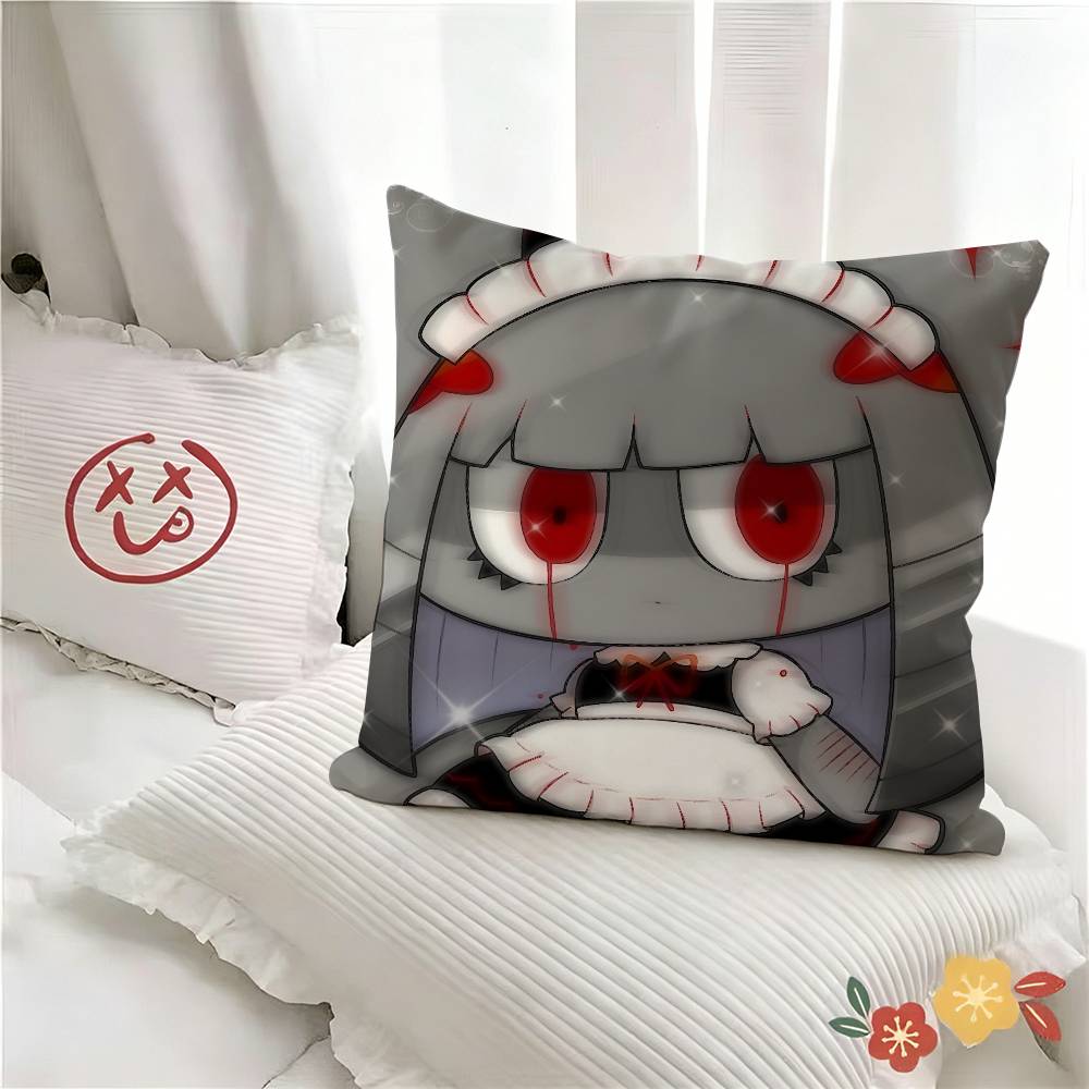 Pc Cute Quirky Vocaloid Japanese PPepoyo Pillow Case Fashion Square Pillowcase Bedroom Sofa Room Ins Decoration Leisure