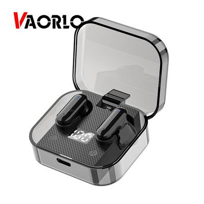 VAORLO Noise Cancel Wireless Earphones LED Digital Display Headphone Mini In-Ear Headset With HD Microphone For All Smartphones