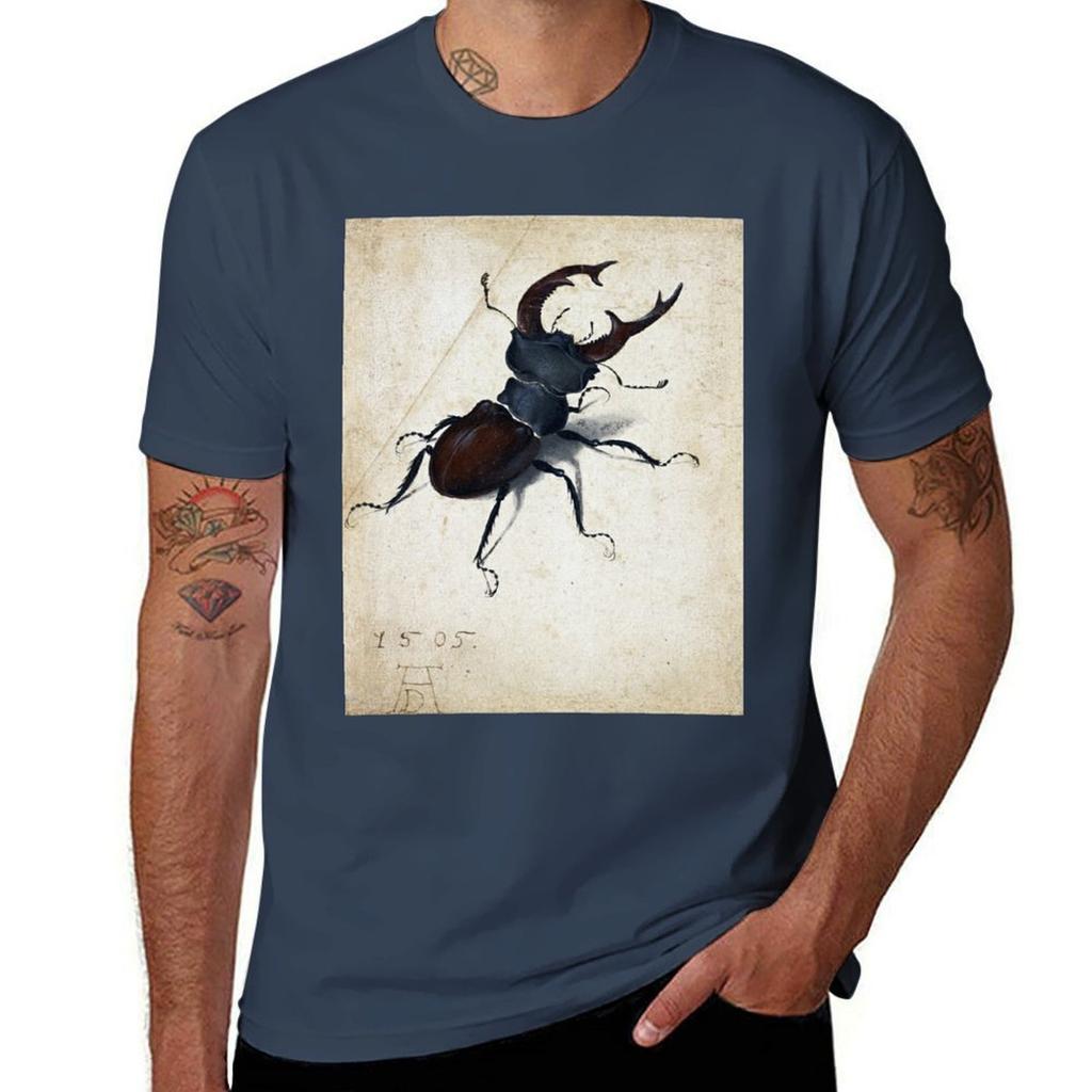 Albrecht Drer Stag Beetle Tshirt Construction Work Tee Shirt