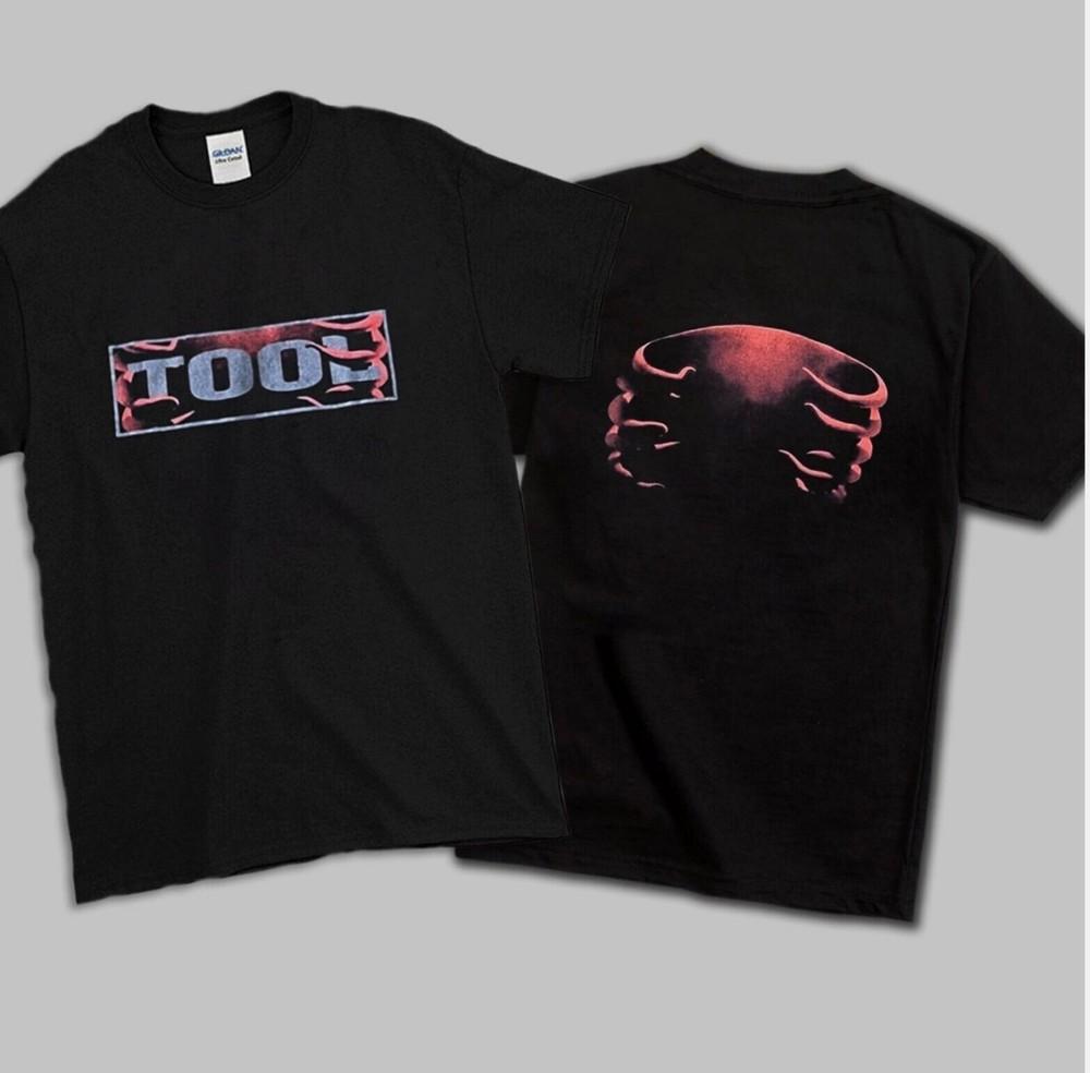 

RARE Vintage Tool Undertow T-shirt Rock Band Black Short Sleeve T shirt S-5XL Unisex T-Shirt S
