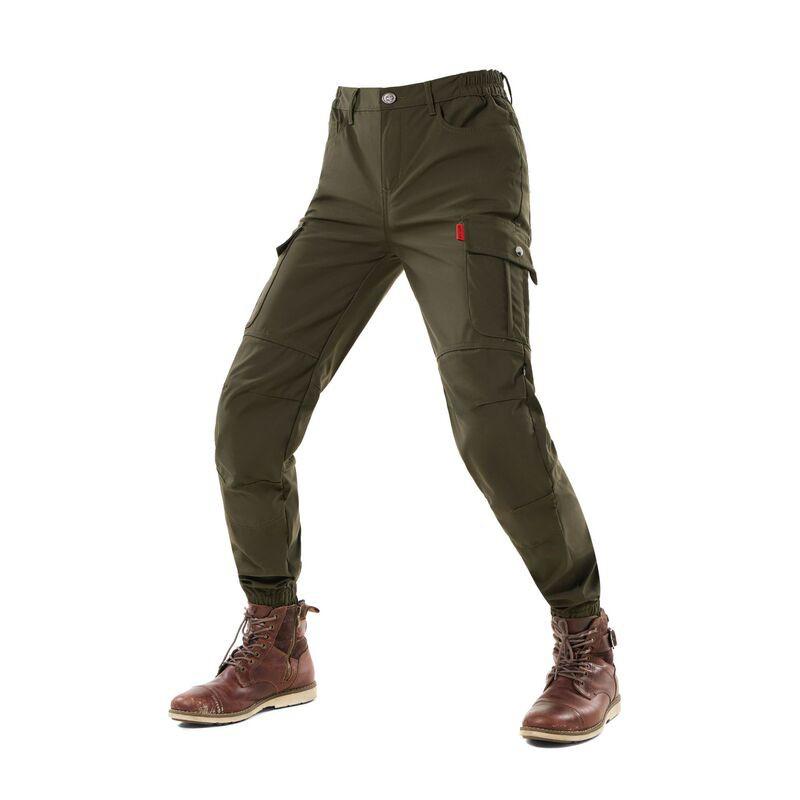 Motorcycle Riding Pants Men Women Winter Warm Windproof Crash-Resistant Protective Gear Cycling Safety Trousers