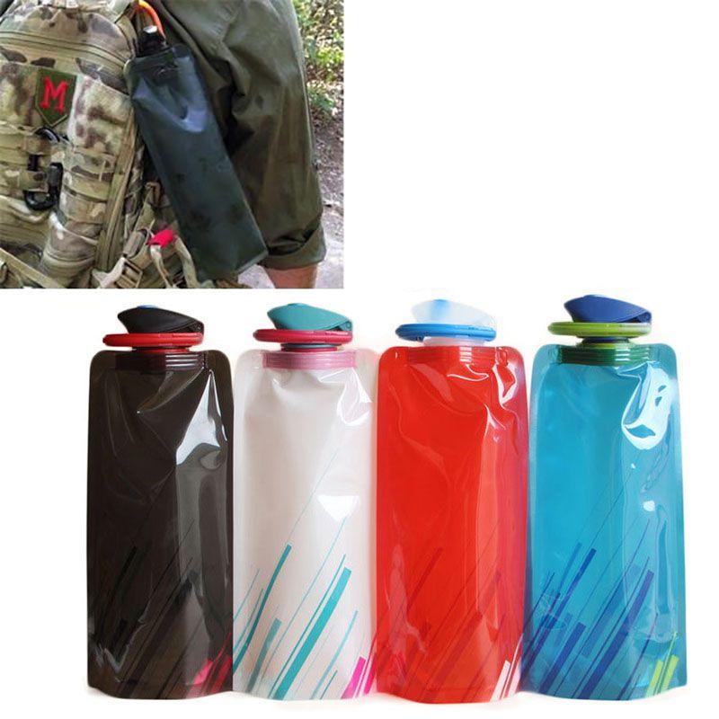 Faltbarer 700ml Sport-Reise-Becher für Outdoor-Abenteuer und Wandern