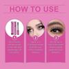 Long-Lasting Volumizing Mascara with Natural Curl & Thickness | Nourishing Formula with Castor Oil & Stearic Acid for Instant Volume, Perfect Curl & L