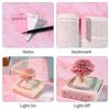 Functional 2027 LED Desk Calendar with Tear-Away Design for Effective Daily Organization