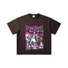 260 GSM Double Yarn 32 Count 100% Cotton Demon Slayer V31 Akaza Print Unisex Heavy Cotton T Shirt