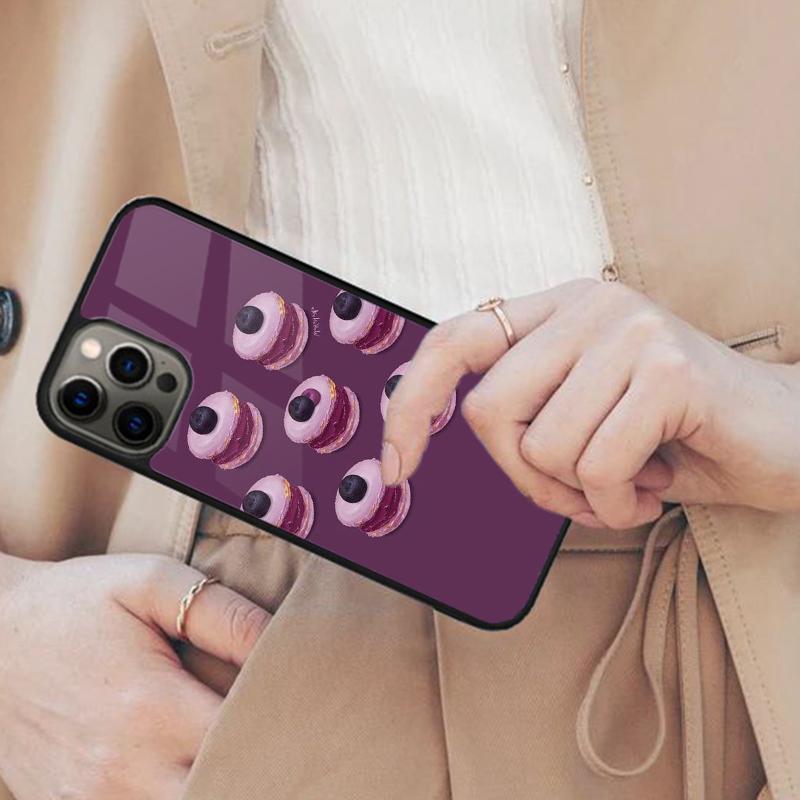 Kuchen-Illustration Magnetische Handyhülle Für APPLE iPhone 17 Air 16 14 13 12 Pro Max 15 Plus Kabelloses Laden Mit MagSafe Abdeckung