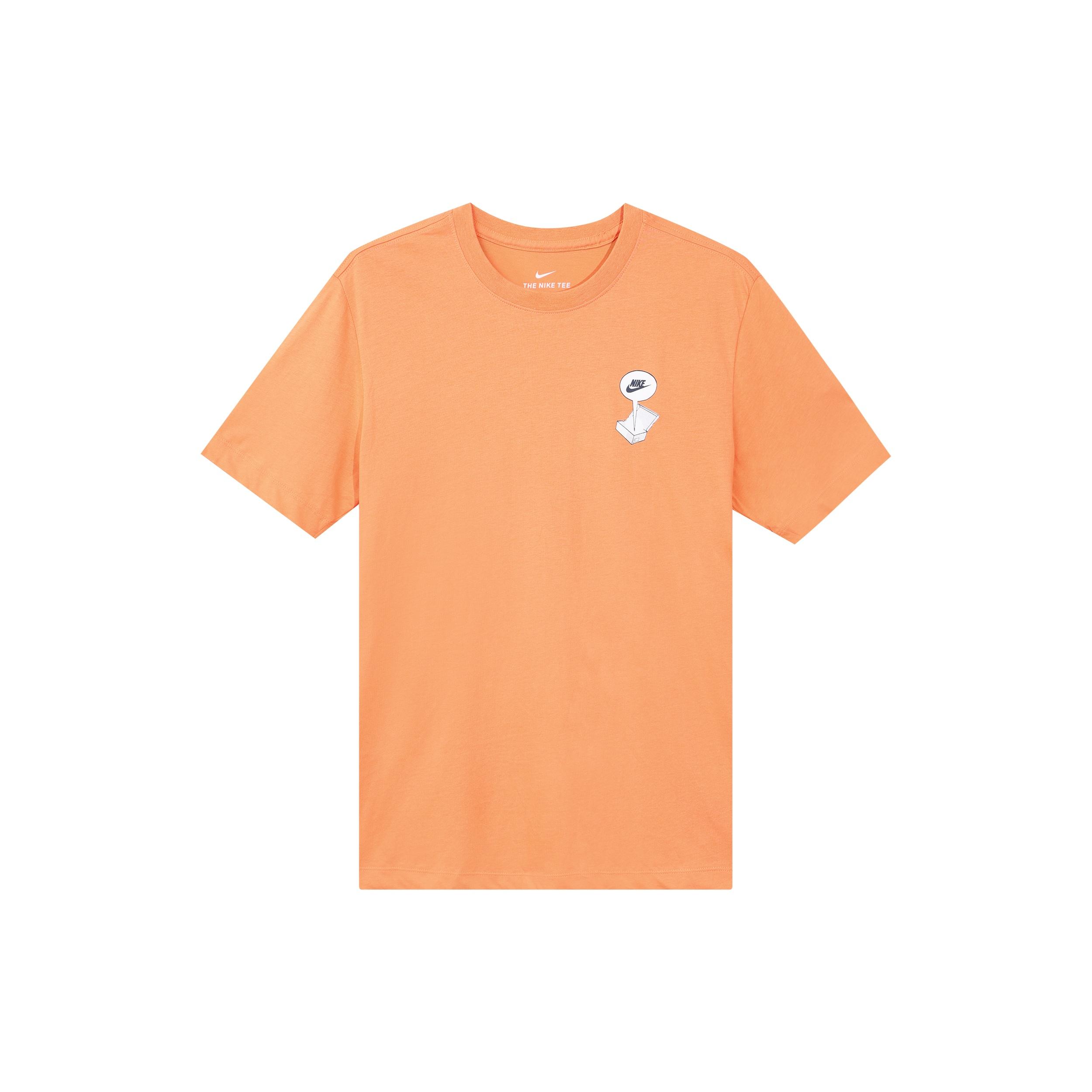Nike AS M Nike Sportswear NSW Tee Shoe Printing Short Sleeve Red Orange Men s CT6869-871 XXL