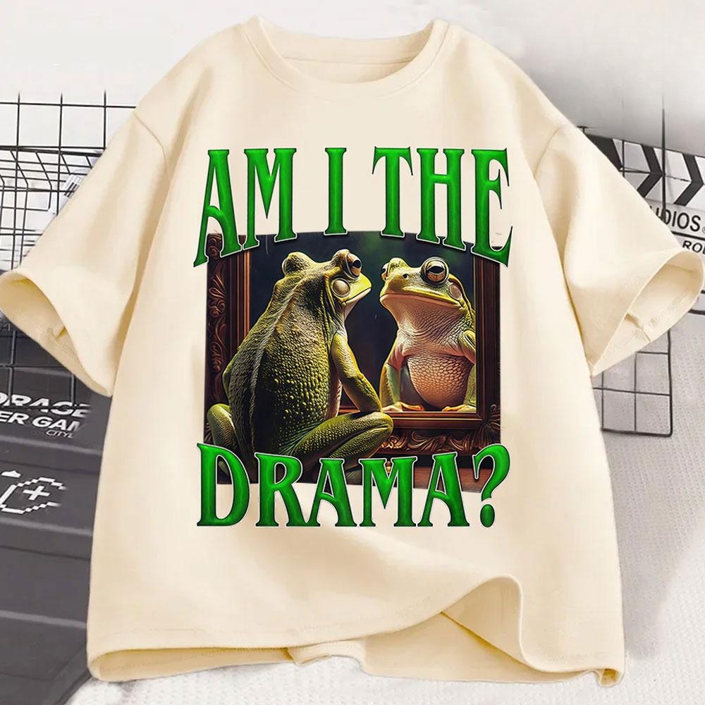 Soy el dramaLadiesfashionable summer round neck Tshirt short sleeve