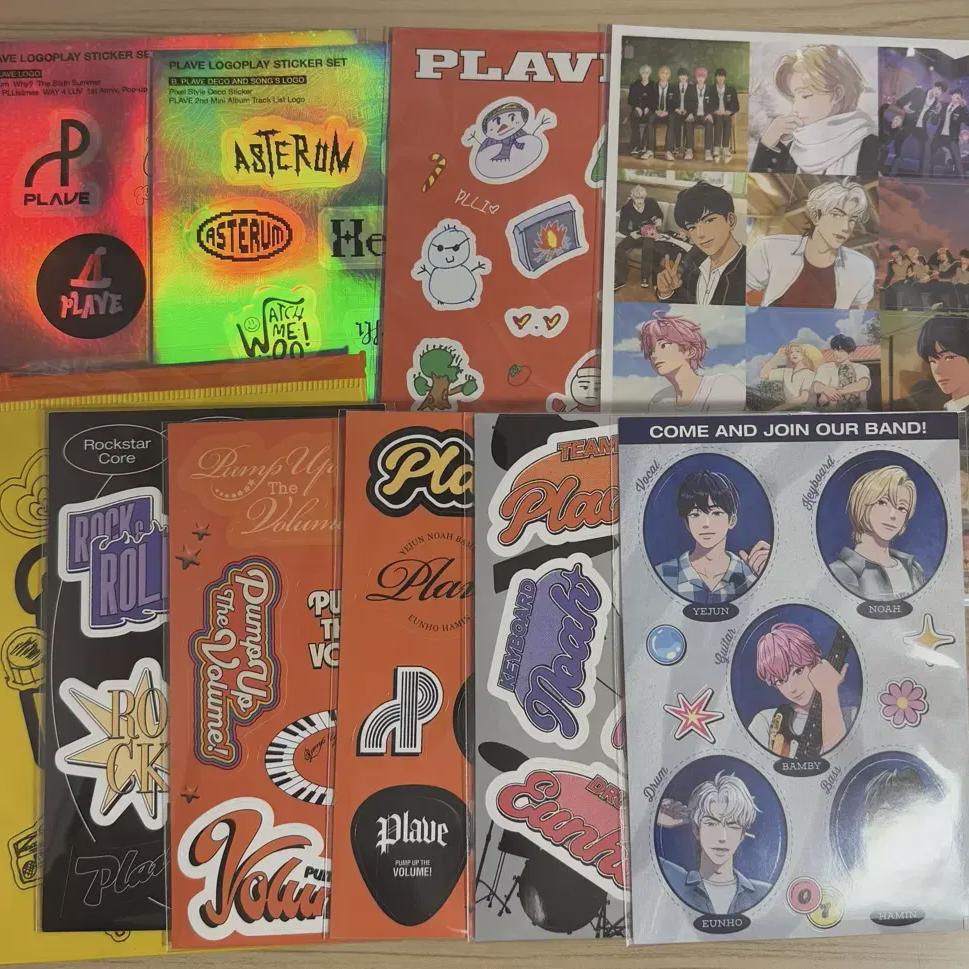 

PLAVE Набор стикеров для видео W4l Putv Приветствия сезона 2024