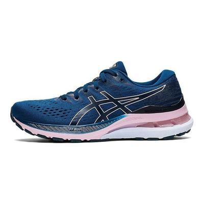 Zapatillas Gel Kayano 28 Azul Mako Rosa Pálido Mujer 1012B047-402