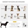 Dog Buggy Pet Stroller, Foldable, Rain Cover, 2 Safety Leashes, 83cm x 55cm x 101cm, Gray + Black