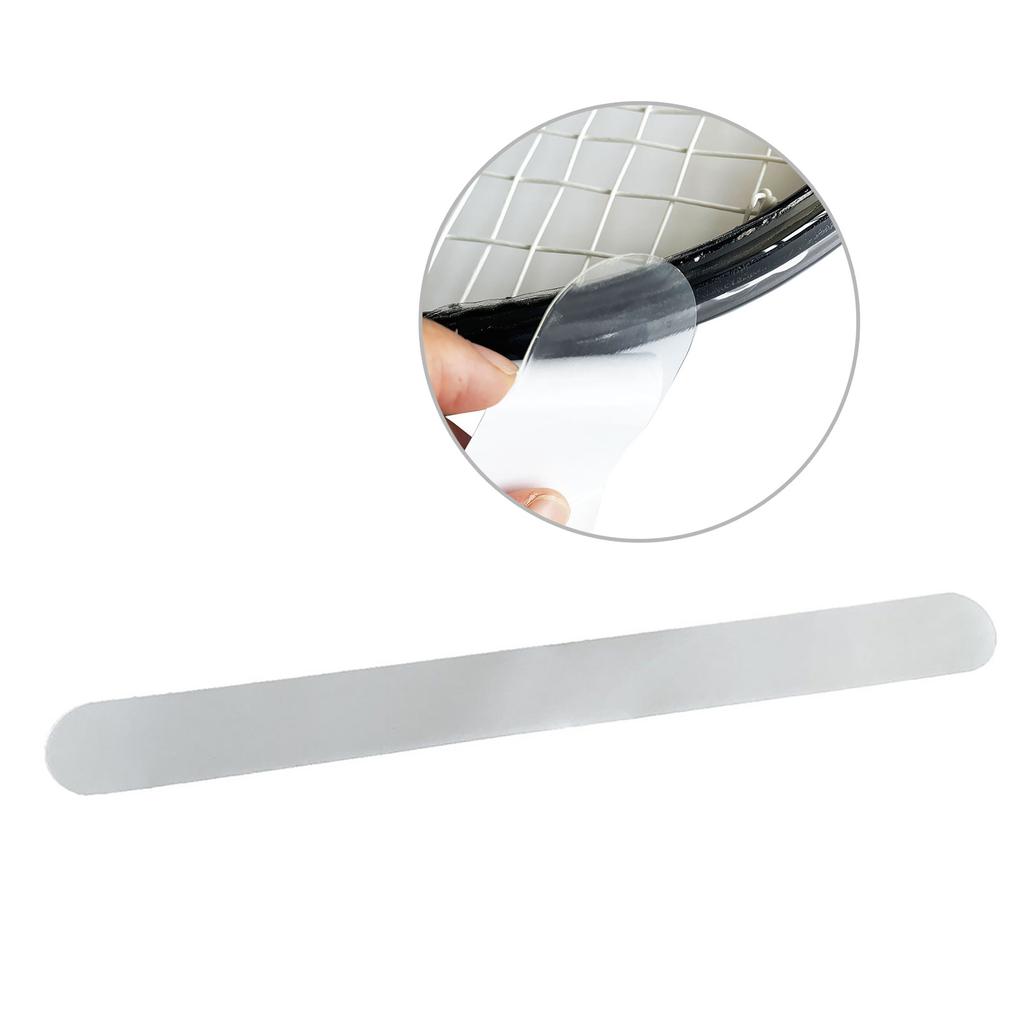 Clear Sticker Racquet Head Edge Guard Protection Tape Tennis Racket Paddle Head Protection Tape Tennis Sports Parts