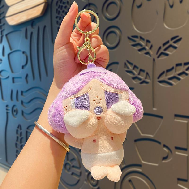 Keychain Crybaby Bag Pendant Plush Toy Doll Cartoon Character Gift Accessories