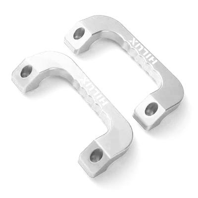 KOKATO Toyota Hilux Seria GUN125 Uchwyt pomocniczy Zestaw lewy i prawy Aluminium Hilux Van Uchwyt Oryginalny Design Zamienny (Srebro)