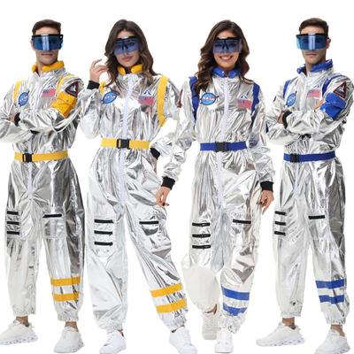 Halloween Astronaut Silver Space Suit Costume - Adult Unisex