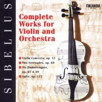 CD J. SIBELIUS - Complete Works for Violin 3984278352 Europe Classical Used