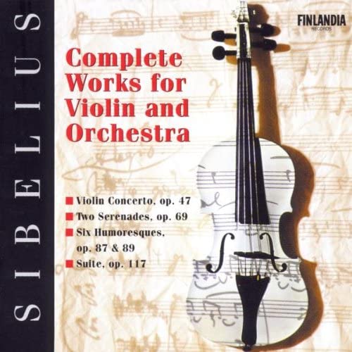 

CD J. SIBELIUS - Complete Works for Violin 3984278352 Europe Classical Used