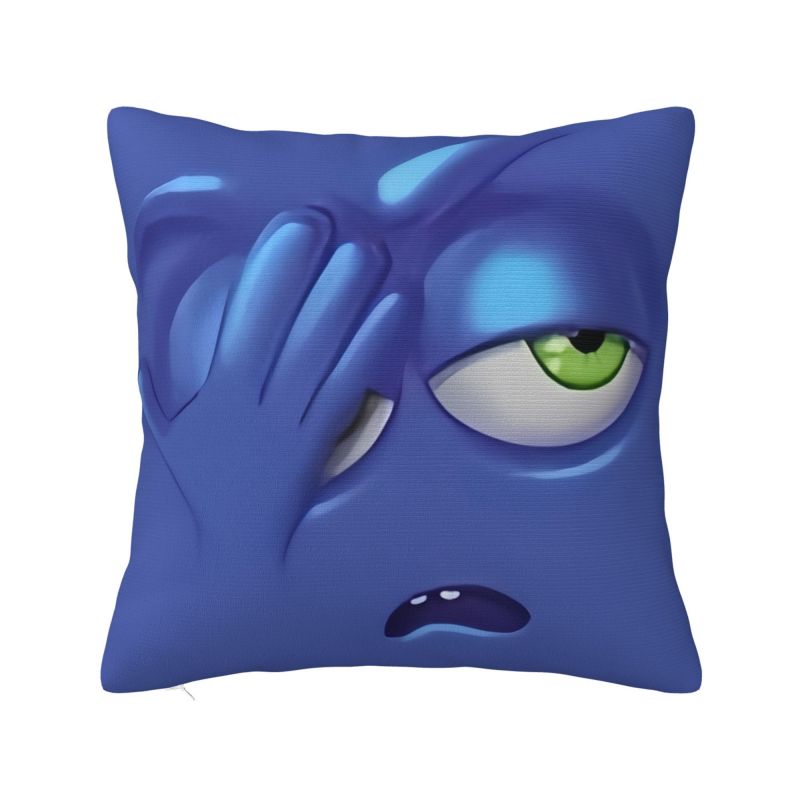 Custom Funny Expression Modern Throw Pillow Cover Home Decor Car Cushion