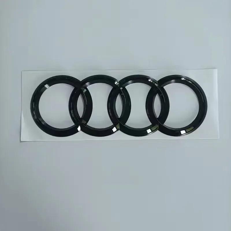 6pcs/set For Zbts2 Q8 Front and Rear Four-ring Logo Badge 2018-2024 Sline Side Label Quattro Tail Label 3D Letter Car Sticker