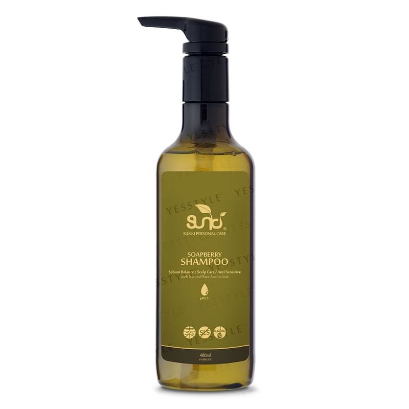 Sunki - Soapberry Shampoo With Natural Plant Amino Acid