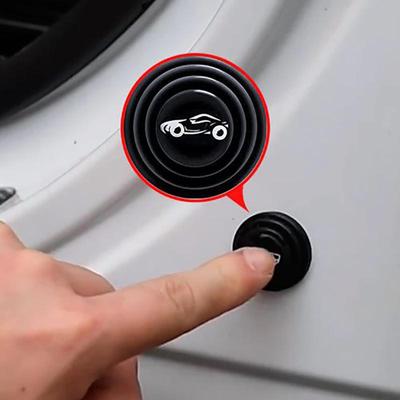 Junta Universal de absorción de golpes para puerta de coche, almohadilla de aislamiento acústico para maletero de coche, pegatinas de cojín gruesas a prueba de golpes, 8 Uds./16 Uds./40 Uds.
