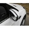 For Ford Kuga Escape 2013 2014 2015 2016- Stick Rear View Side Glass Mirror Trim Frame Rain Shield Sun Visor Shade Eyebrow