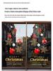 2026 Holiday Window Stickers: New Year and Christmas Static Cling Decals for Glass and Doors