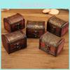 Compact Wooden Storage Box With Lid For Bedroom And Study Room Decor