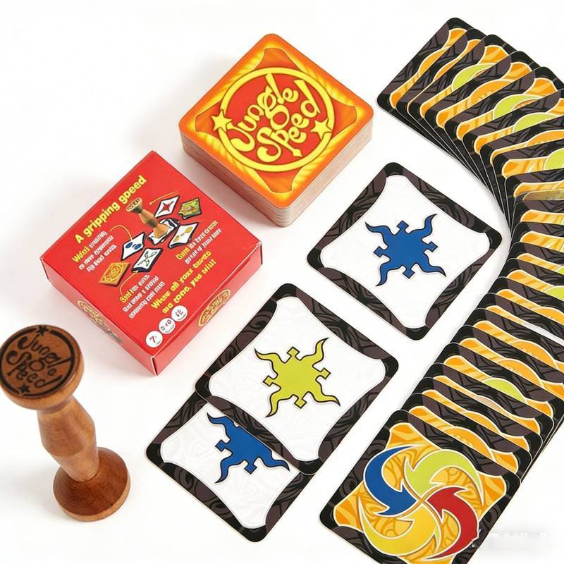 Jungle Speed Reaction Card Game For Quick Matching Fun At Home Parties