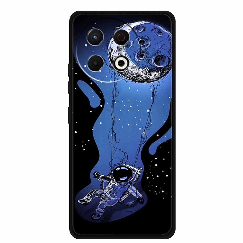 For Tecno Spark 30 Pro Phone Case 30Pro Coque Black Silicone Soft Back Cover Case For Tecno Spark30 Pro 4G Case Protective Shell