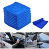 5/10/20/30pcs Car Microfiber Thin Cleaning Towels Soft Drying Cloth Hemming Water Suction Automobile Home Washing Duster Towel
