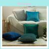 Luxurious Modern Minimalist Dutch Velvet Cushion Cover With Pom-pom Edges Nordic Style