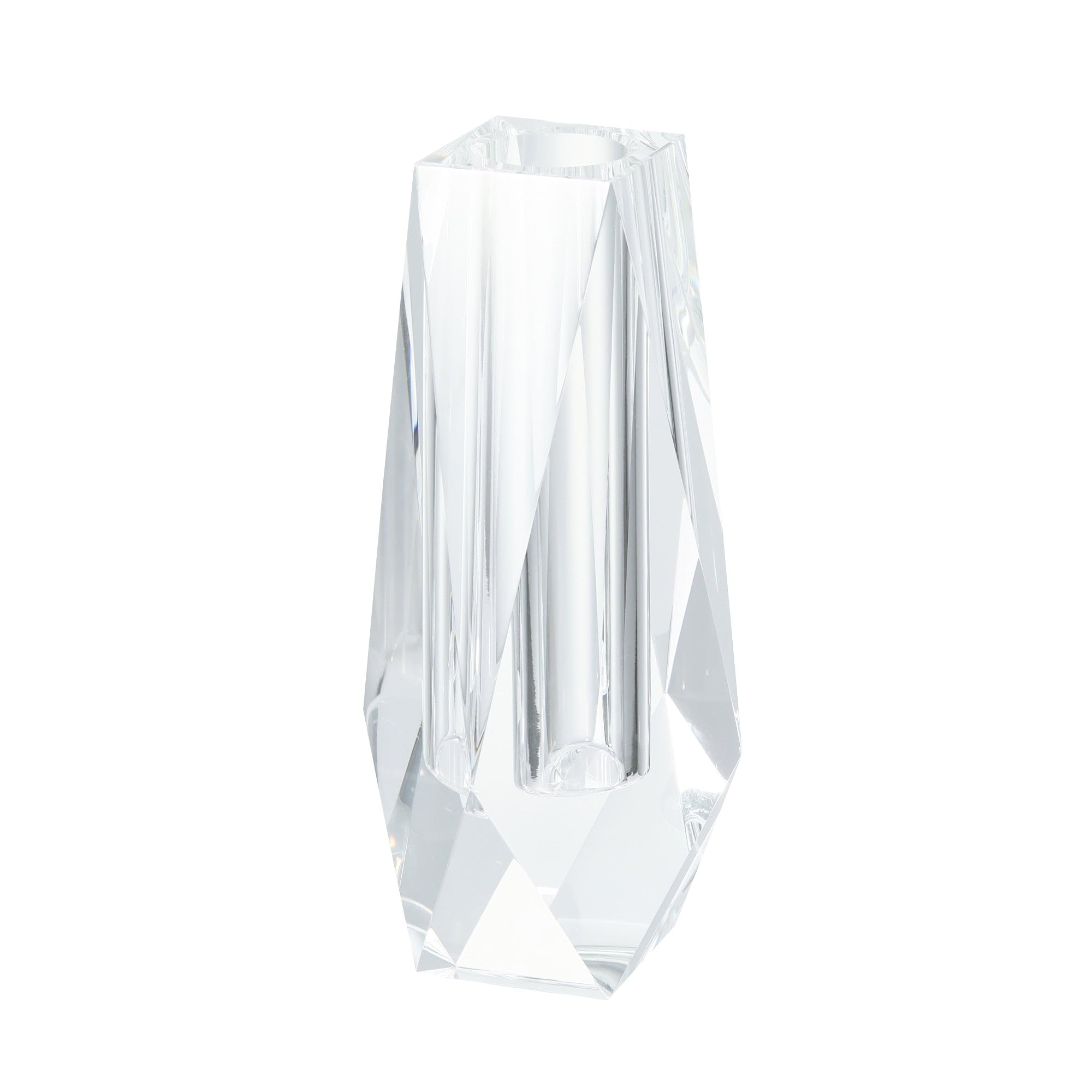 

Francfranc Rua Flower Vase, 2M, Clear Glass, Interior Decor