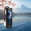 Zeee 2S LiPo 4000mAh 7.4V 50C with TAMIYA Plug, High Capacity, for RC Cars, Trucks, and More (2-Pack)