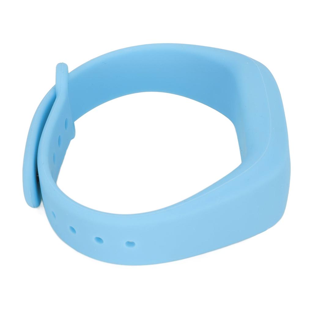 Silicone Watch Band Replacement Strap Adjustable Watch Wristband for Garmin Vivofit3Blue