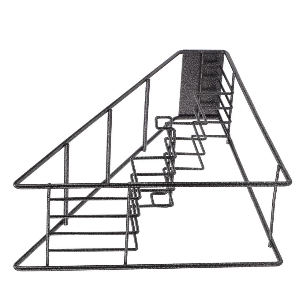 4 rom Sirupflaskeholder Stabil design Kaffesirupstativ For kaffestasjon