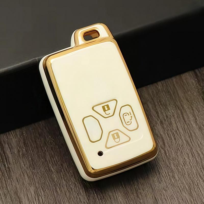 3/4/5 Buttons Remote Car Key Case Cover Fob Smart Card Shell for Toyota Avalon Camry Highlander Crown Corolla Car Accessories