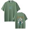 Hot Anime Gachiakuta Zanka Merch T Shirts Unisex Women Fashion Cosplay Oversized Streetwear Unisex High Quality Soft Cotton T-shirt