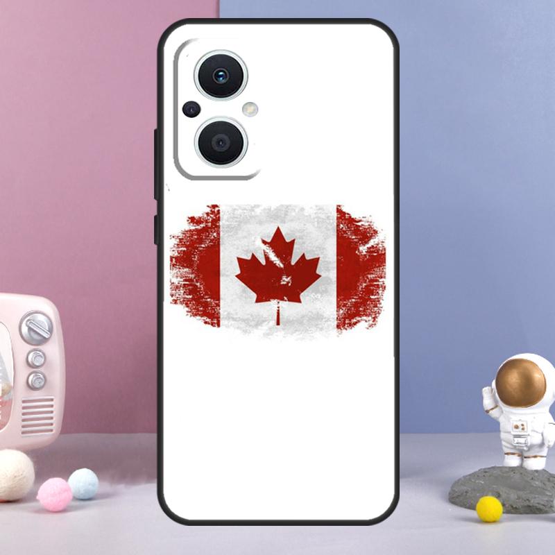 Canada Canadian Flag Funda For OPPO Reno 12 F 11F 13F 14F 10 11 13 14 Pro 7 8 Lite OPPO Find X9 X6 X5 X8 Pro Case