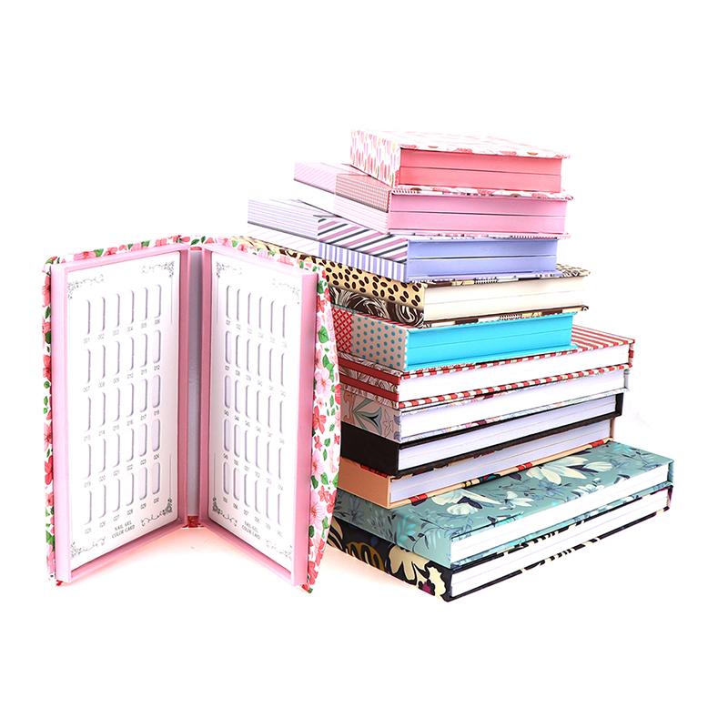 False Nail Color Book Display Nail Gel Polish Card Chart Palette Practice Board