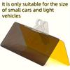 1pc Anti-Glare UV Protection Car Windshield Sunshade - Polarized Front Visor for Reduced Glare, Snow Blindness & UV Blocking