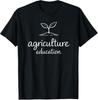 Agriculture Education T-Shirt, Farming Teacher Gift, Agronomy Student Graphic Tee, Future Farmer Gift, Ag Science Lover Shirt