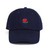 Unisex Rose Embroidery Baseball Cap for Men Women Flower Cap Rapper Street Hip Pop Hats Cap Outdoor Sports Men Female Hat