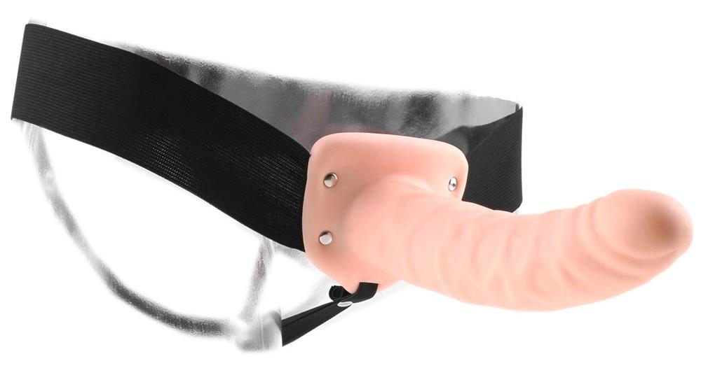 Série Fantasia Fetichista - Arnês Strap-On com Dildo de Pênis 20 cm